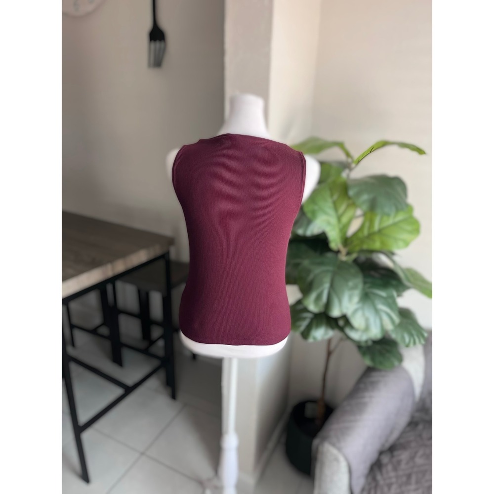 Wild Fable Ribbed Button Front Tank Top XS - Picture 4 of 8